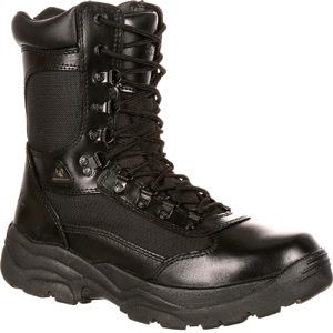 Rocky Men's Fort Hood Zipper Waterproof Duty Boot